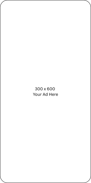 300×600 Advertisement here
