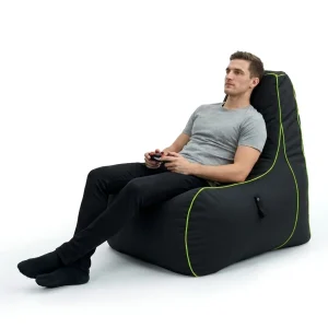 Game Over Gaming Bean Bag Chair for Adult Water Resistant Indoor Gamer Beanbag Chair